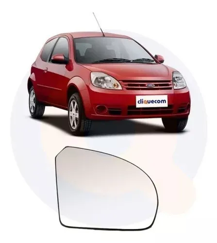 Vidro Lente Retrovisor Ford Ka Fiesta 2002/2014