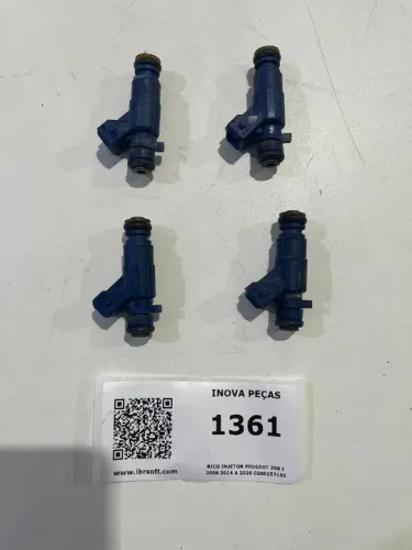 Bico Injetor Peugeot 208 e 2008 2014 a 2020  *