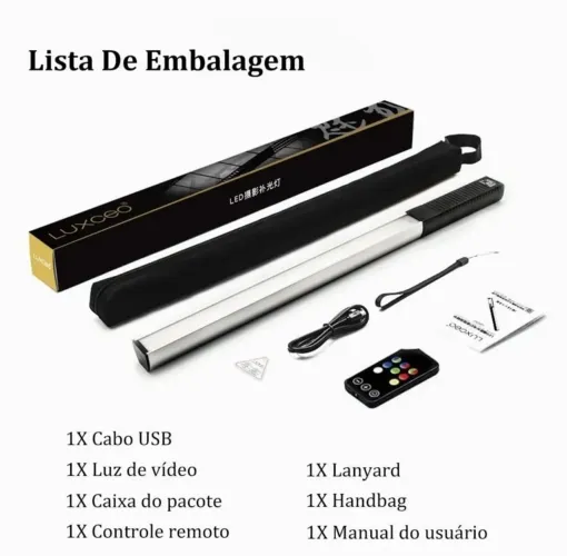 BASTÃO DE LED LUXCEO Q508