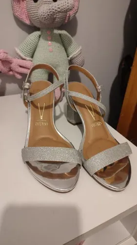 Sandálias Prata - Vizzano-tamanho 35