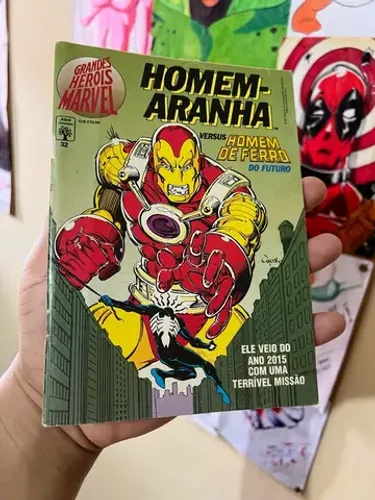 Grandes Heróis Marvel N° 32 - Editora Abril 1991