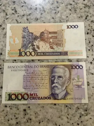 Cédula 1000 Cruzados 