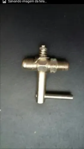 Registro alavanca para fogão à gás industrial Metalmaq 