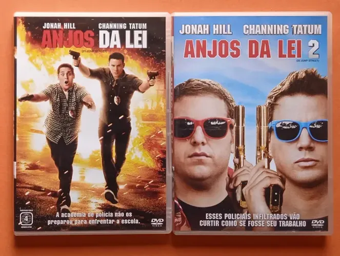 Dvd Anjos da Lei 1 e 2