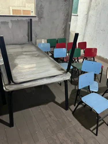 mesas para creche