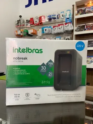 NOBREAK ATTIV 700VA+120v Intelbras - Parcelamento Sem Juros - Loja Física