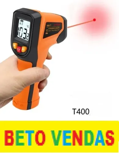 Termometro A Laser Para Mecanica Culinaria Ar Cond Artesanato