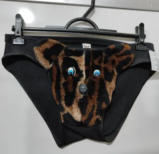 Cueca e Calcinha fantasia de Bichinhos