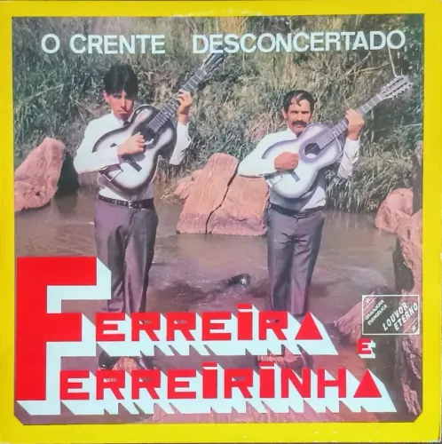 Lp Disco De Vinil Gospel Evangélico - Ferreira e Ferreirinha O crente desconcertado - raro