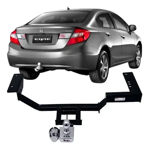 Engate Reboque Rabicho Fixo New Civic 2012 A 2016 500kg