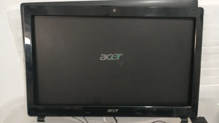 tampa plástico moldura para tela do acer 5750