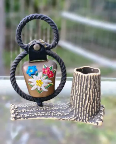 Antigo sino suíço, porta caneta ou palito