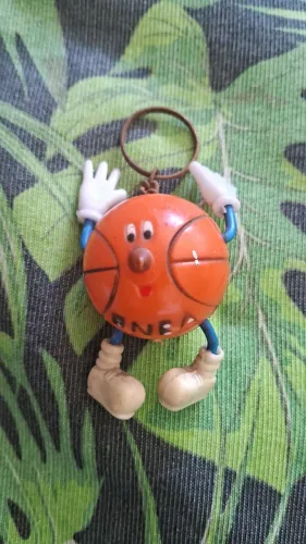NBA Chaveiro Bola de Basquete Vintage