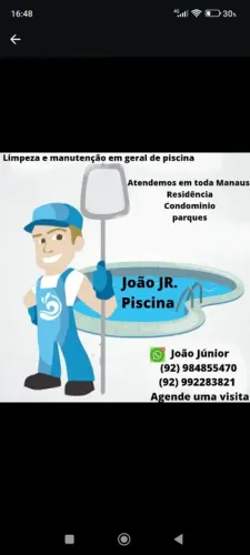 Limpeza e manutenção de piscinas em geral