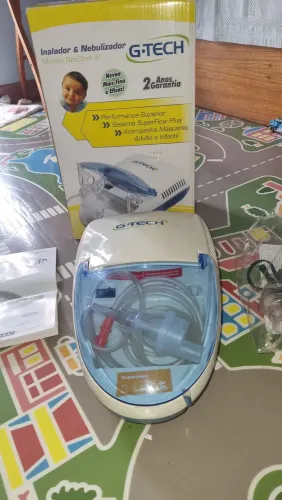 Inalador e Nebulizador G Tech