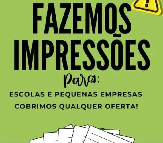 Xerox Impressões para Escolas e Pequenas Empresas!