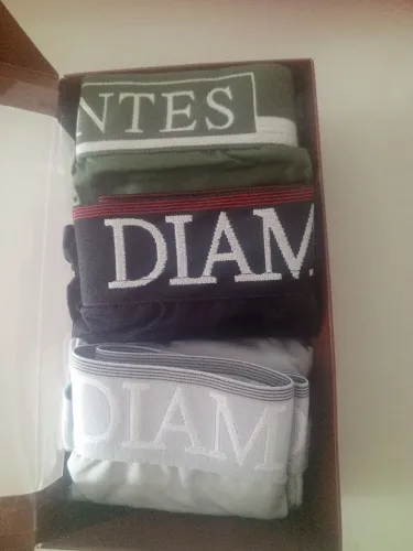 Cueca diamantes langeri tamanho M