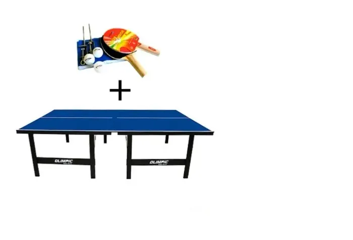 Mesa de Ping Pong (tenis De Mesa) Klopf 1005 Oficial MDP de 15mm C/ KIT COMPLETO INCLUSO 