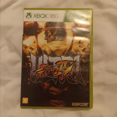 Jogo Original Xbox 360 - Ultra Street Fighter IV (Completo e em ótimo estado)