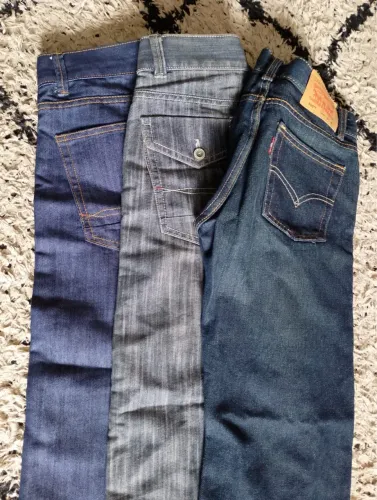 Lote de Calças Jeans Infantis - Varias Marcas