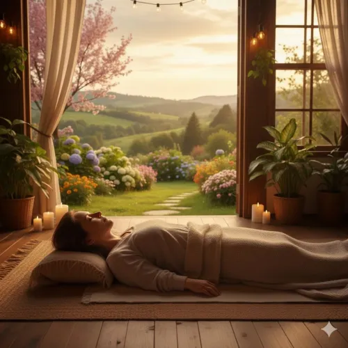 Yoga Nidra / Meditação Guiada silêncio que você busca está dentro de você.