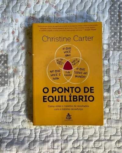 LIVRO O PONTO DE EQUILÍBRIO - CHRISTINE CARTER