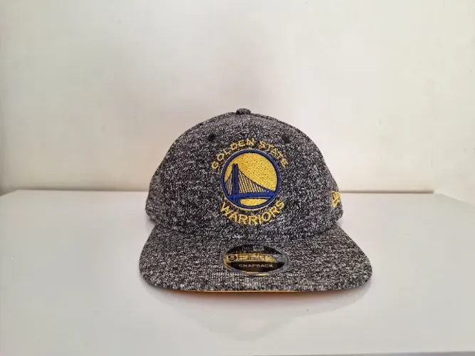 Boné New Era Aba Reta NBA Golden State Warriors Original