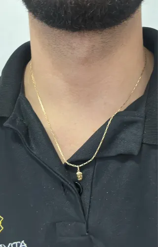 Colar novo ouro 18k legítimo 