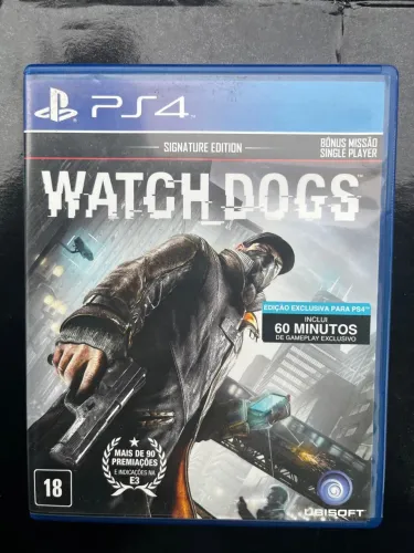 EDIÇÃO EXCLUSIVA Watch Dogs - Jogo - PS4