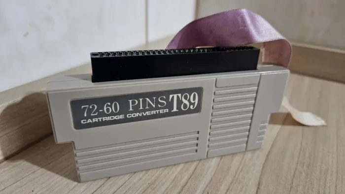 Conversor de Cartucho 72-60 Pinos T89 nes nintendo nintendinho