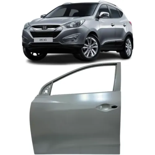 Porta Dianteira Esquerda Hyundai Ix35 2010 2011 2012 a 2022 Preto
