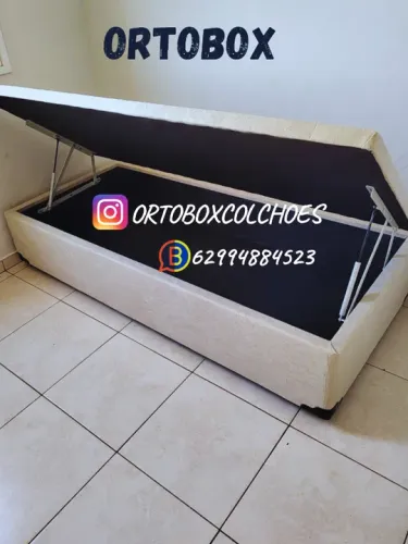 Box Baú solteiro com preço de fabrica