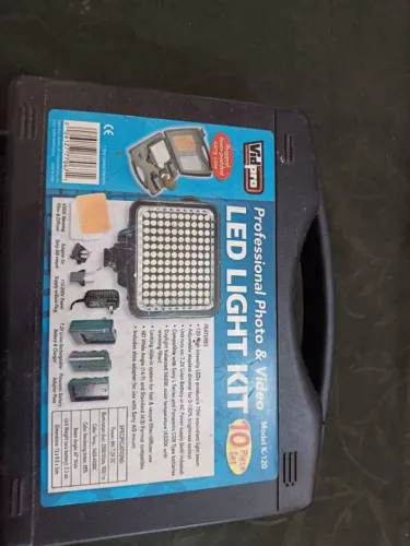 Kit de Iluminação LED Profissional para Foto e Vídeo