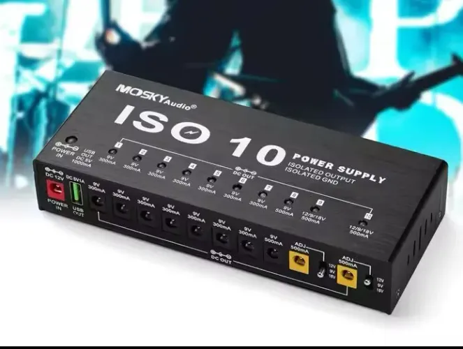 Fonte Mosky iso 10 para pedais 