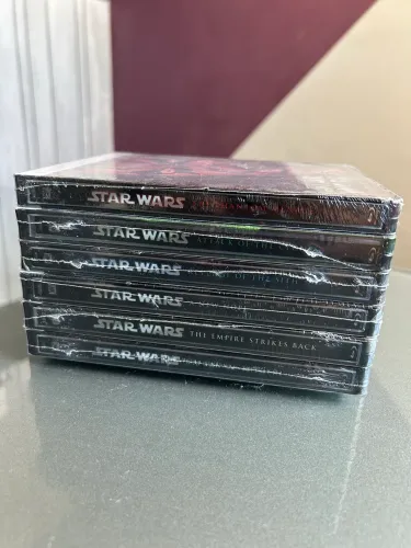Coleção Star Wars Steelbook Blu Ray