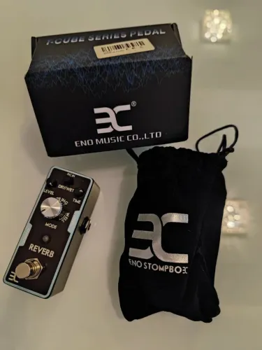 Pedal Reverb Eno 3 tipos de Reverb 