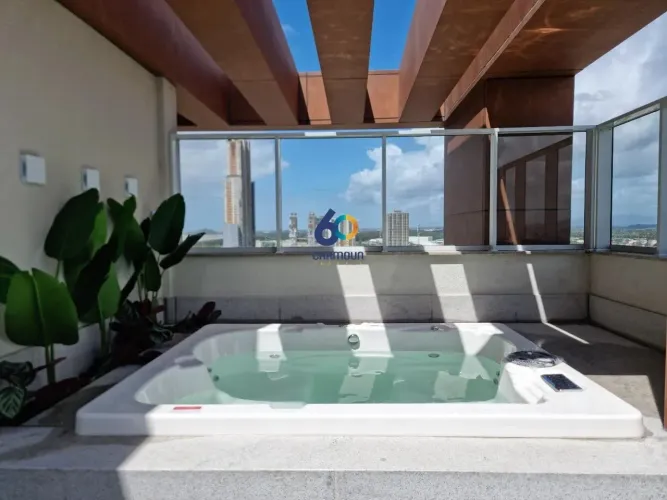 Cobertura linear com 3 quartos à venda na Praia de Itaparica - Vila Velha/ES