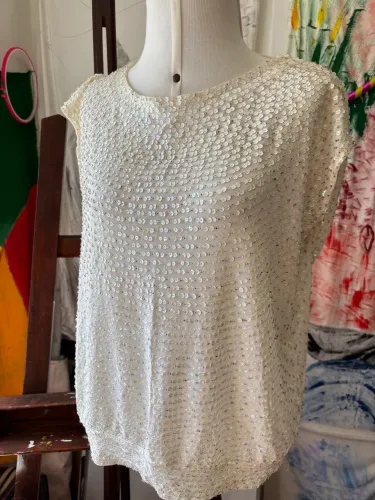 Blusa de paetê!
