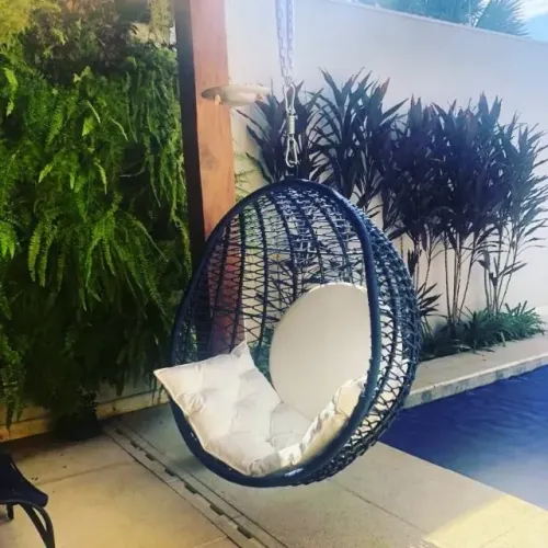 BALANÇO DE CORDA NÁUTICA, PARA PISCINA, VARANDA OU JARDIM