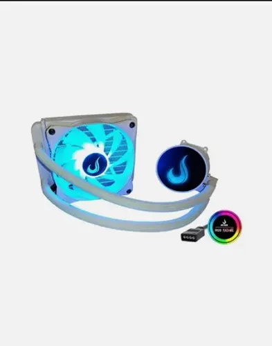 Water Cooler Rise Mode Frost, RGB, 120mm, Branco, Novo, lacrado