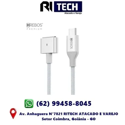 Cabo Tipo C Magsafe 3 MacSync 1.8M Macbook Pro 14 Pro 16 140W 7A