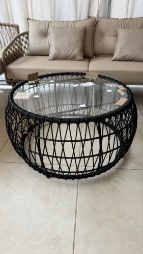 Mesa central aparador mesa para conjuntos jardim champanheira mesa apoio