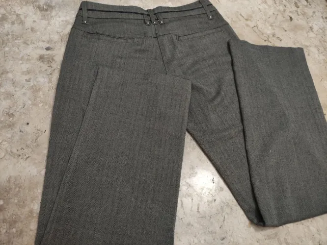 Esquire calça alfaiataria cinza