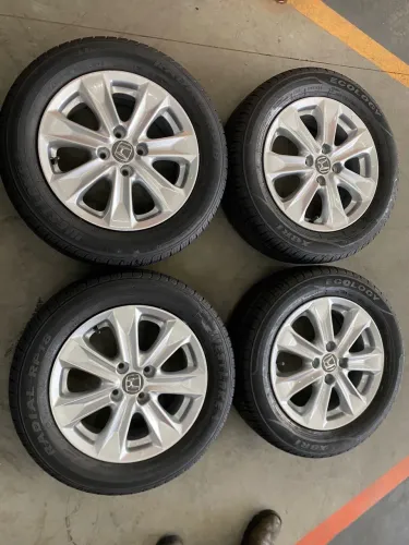 Rodas aro 15 Honda fit e city, gol,voyage,Santana 