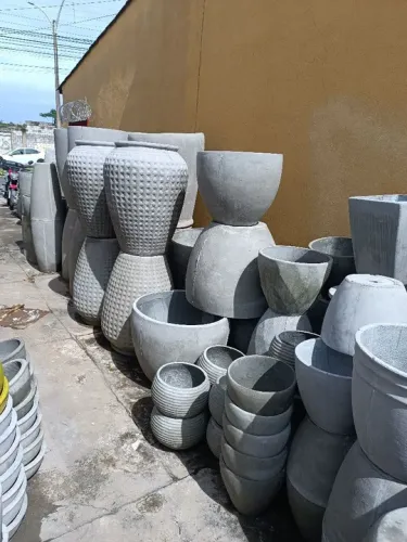 Vasos de Cimento Decorativos - Diversos Tamanhos