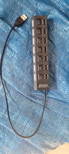 Hub usb com 7 portas Ports