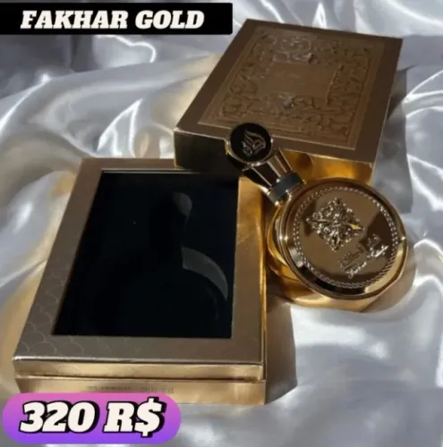 Perfume Árabe Fakhar Gold 100ml original Desfrute de uma fragrância luxuosa e envolvente 