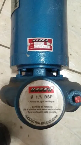 Bomba centrifuga 1 cv trifásica Nova Marca Darka