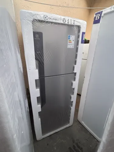 GELADEIRA 431 LITROS INOX COM AUTOSENSER
