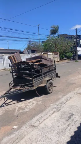 Retirada de entulho móveis velhos resto de obras 